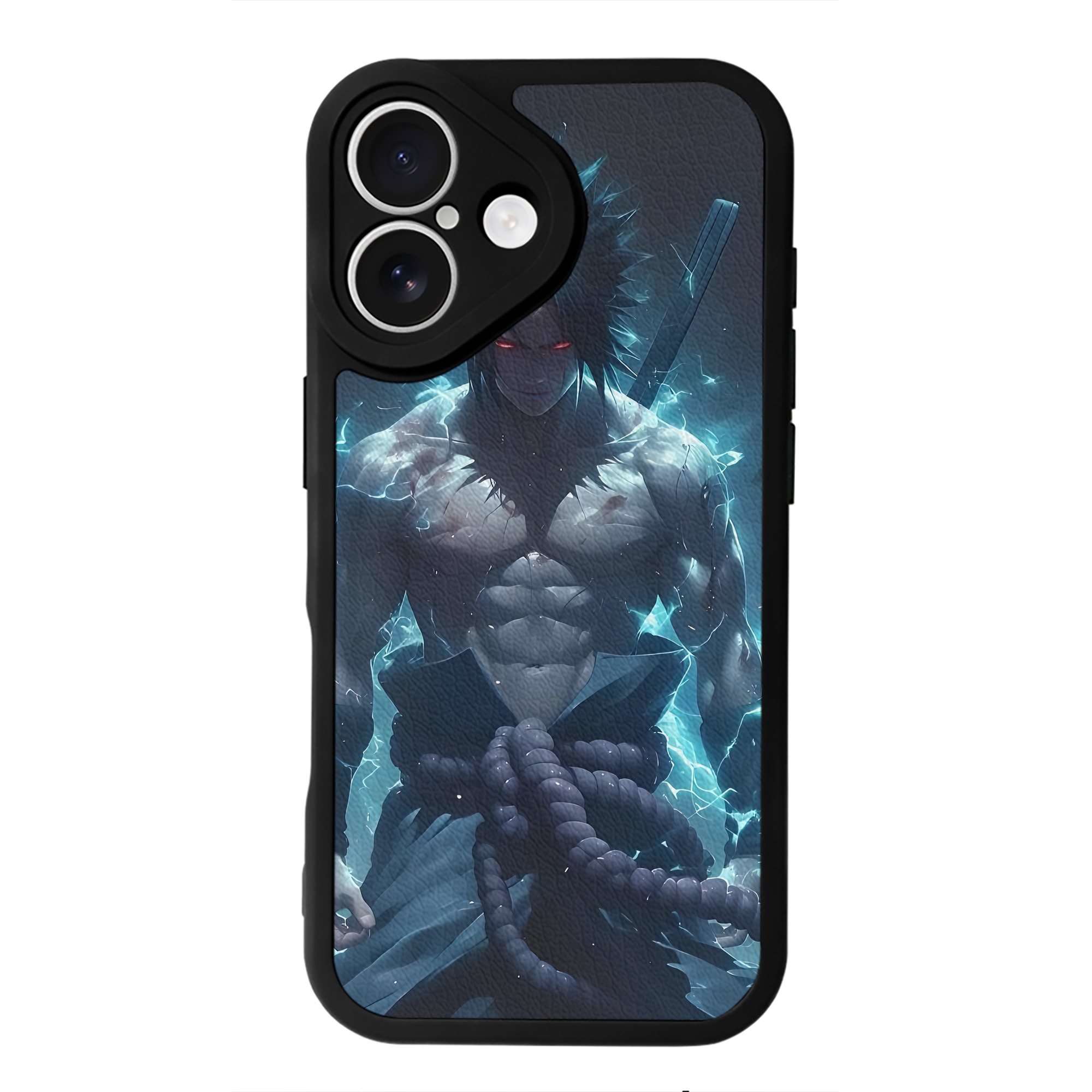 （画像用） NARUTO -ナルト- NARUTO -ナルト- 疾風伝 【iPhone 16シリーズ対応】シリコンスマホケース（レザー調） 材質：シリコン